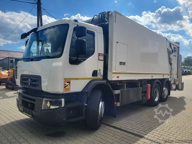 Garbage truck Renault D26 WIDE