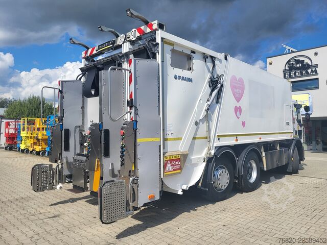 Garbage truck Renault D26 WIDE