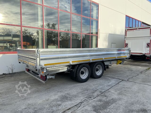 Tipper trailer Möslein TTD 11 Breite Reifen  Kipper Tieflader, Breite Reifen-- Neufahrzeug --