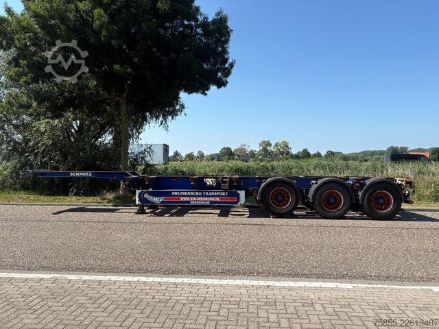 Containertransport Schmitz SCF 24 G Multichassis / BPW Axles / Liftaxle / ...