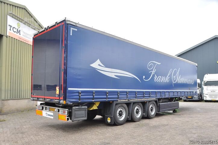 Sliding tarpaulins Krone SD 2020 CoilGoot 8.6m 3xBPW DISC BRAKES