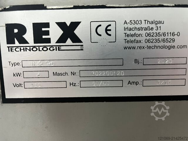 Meat processing machine Rex Sausage Cutting System RSS70