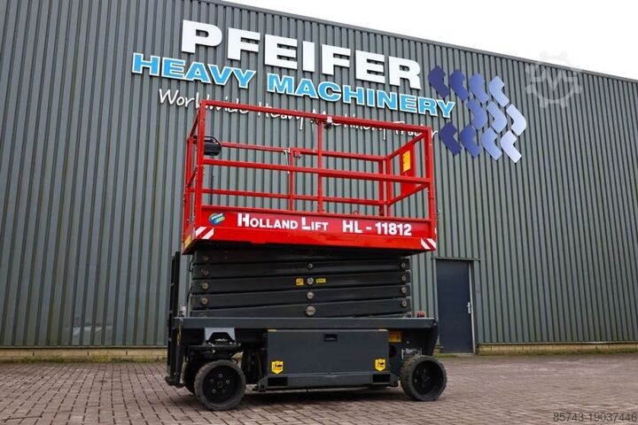 Scherenhebebühne Holland Lift Ecostar HL-11812 Electric, 14m Working Height, 300