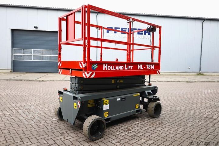 Scissor lift Holland Lift Ecostar HL-7814 Electric, 10m Working Height, 450k