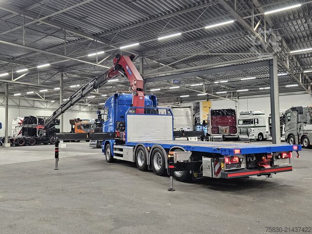 Loading platform Scania G490 8x4*4 / HMF 5020 + JIB