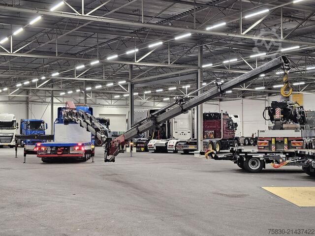 Loading platform Scania G490 8x4*4 / HMF 5020 + JIB