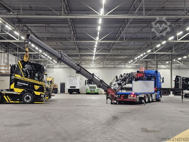 Loading platform Scania G490 8x4*4 / HMF 5020 + JIB