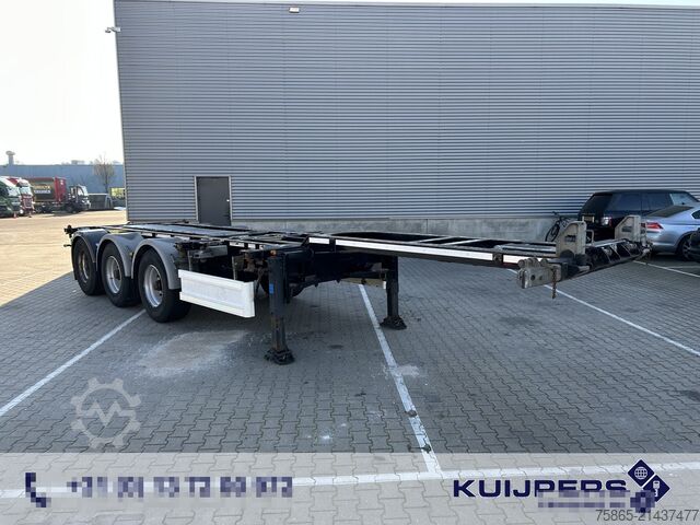 Container transport Renders Euro 800 / Multi Container Chassis / 20-30-40-4...