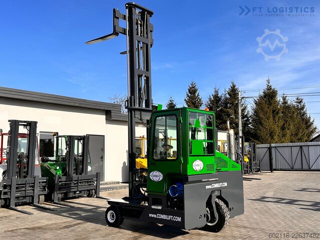 4-way forklift truck Combilift C4000 / LPG / DUPLEX / 4500MM /FREE LIFT