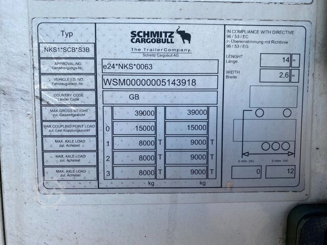 Refrigerated/freezer transport Schmitz Cargobull Fridge Thermoking SLXe Spectrum / Multitemp / S...