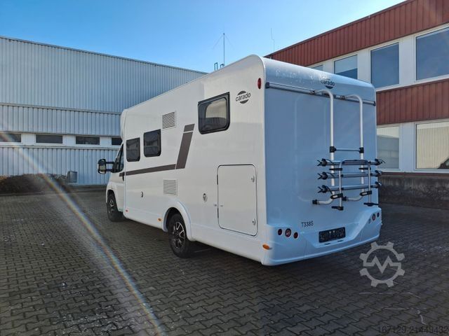 Semi-integrated camper CARADO T 338s Markise / Radträger / Alufelgen