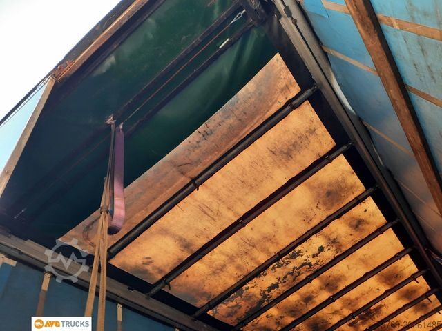 Swap chassis trailer KÖGEL WP 7,45 Wechselpritsche BDF Edscha Schiebeplane