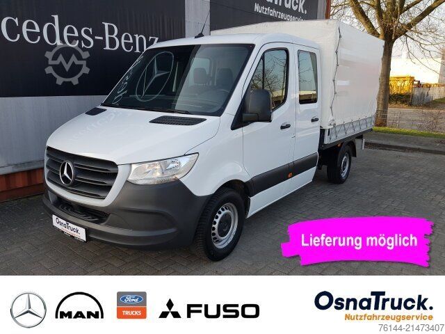 Pick-up van MERCEDES-BENZ Sprinter 314 CDI DOKA Pritsche/Plane Klima,Tempo