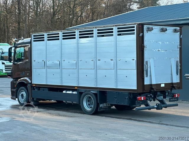Viehtransporter LKW MERCEDES-BENZ Antos 1833L 1.Stock Finkl Viehwagen Klima 34m³