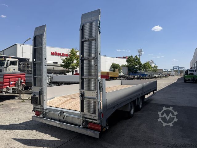 Tieflader Anhänger Humbaur TBB  14,4 t Tandemtieflader 7,20 m lang, Neuwertig