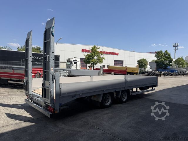Tieflader Anhänger Humbaur TBB  14,4 t Tandemtieflader 7,20 m lang, Neuwertig