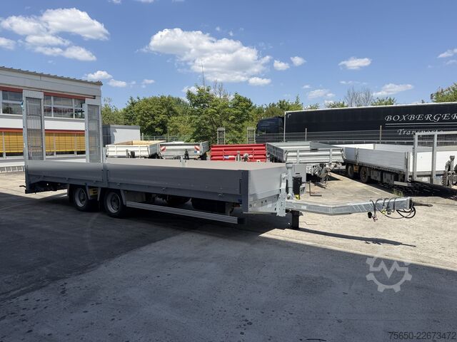 Tieflader Anhänger Humbaur TBB  14,4 t Tandemtieflader 7,20 m lang, Neuwertig