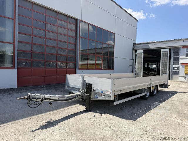 Tieflader Anhänger Humbaur TBB  14,4 t Tandemtieflader 7,20 m lang, Neuwertig