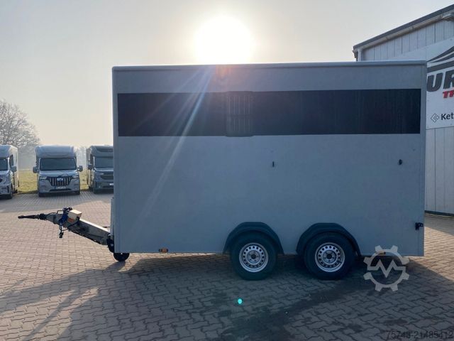 Horse transport trailer BÖCKMANN 2 Pferdeanhänger Alukoffer/Sattelkammer.