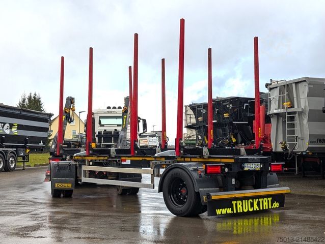 Holztransport Anhänger DOLL A2G 6.400 mm, Mieten?