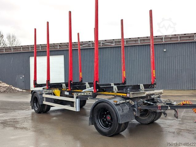 Holztransport Anhänger DOLL A2G 6.400 mm, Mieten?