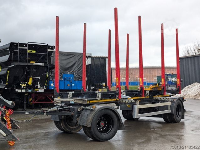 Holztransport Anhänger DOLL A2G 6.400 mm, Mieten?