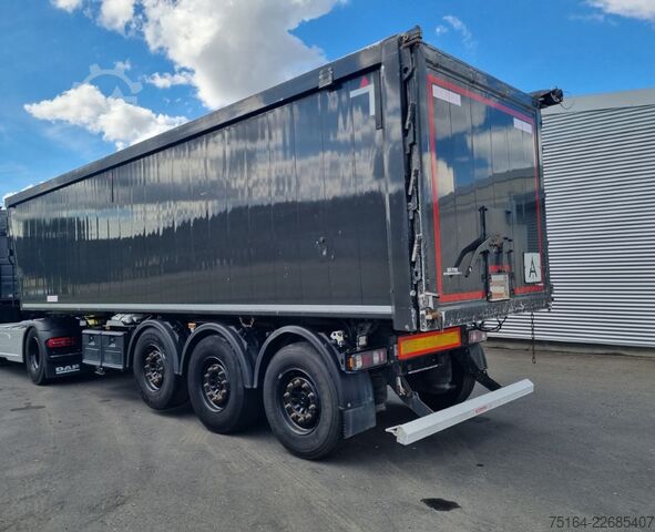 Tipper semitrailer KEMPF SKM 39/3 AK Alukastenmulde