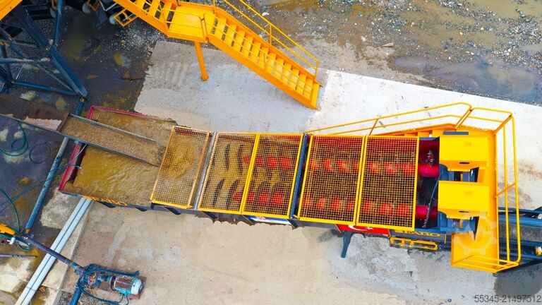 Rüttelsieb FABO Vibrating screen 2000x6000mm Vibrating screen