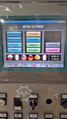 Slitter rewinder Bielloni Sage 1600 mm