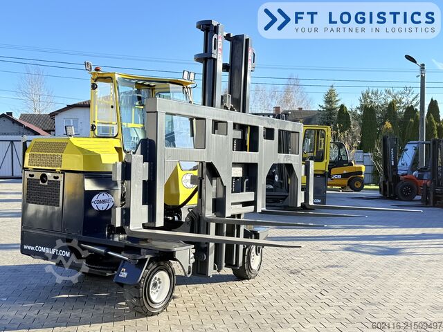 4-way forklift Combilift C3000XL DUPLEX SPREADER BEAM FREE LIFT