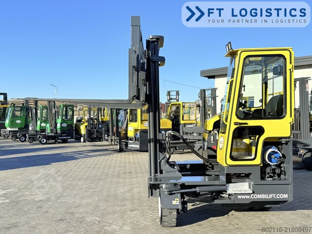 4-way forklift Combilift C3000XL DUPLEX SPREADER BEAM FREE LIFT