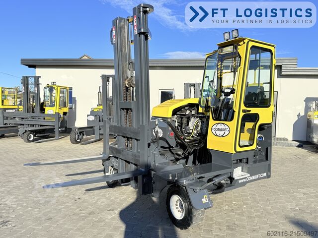 4-way forklift Combilift C3000XL DUPLEX SPREADER BEAM FREE LIFT