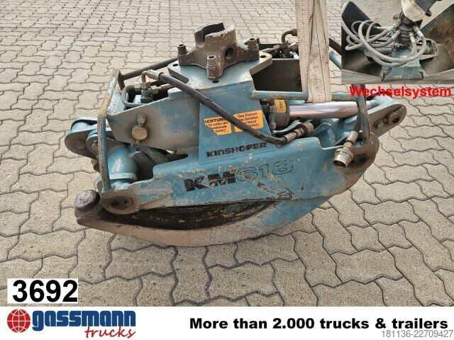 Truck mounted crane Kinshofer Steingreifer KM 613 - 0,40,  Bj. 1999