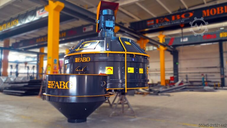 Fahrmischer FABO CONCRETE MIXER 2m3 PLANETARY MIXER