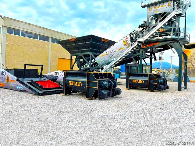 Fahrmischer FABO TWIN SHAFT CONCRETE MIXER TWS 02 TWIN SHAFT CONCRETE MIXER