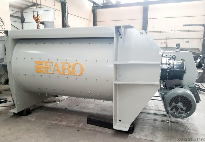Fahrmischer FABO TWIN SHAFT CONCRETE MIXER TWS 03 TWIN SHAFT CONCRETE MIXER