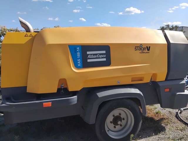 Kolbenkompressor Atlas Copco XAS 188-14 PACE, Stage V
