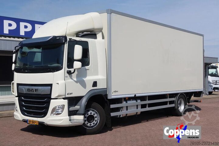 Box body DAF CF 260 Bak+Klep Dhollandia 2000 kg