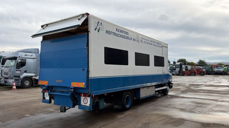 Box body DAF 45  ATI 150 (BELGIAN TRUCK / STEEL SUSP. / LAME...