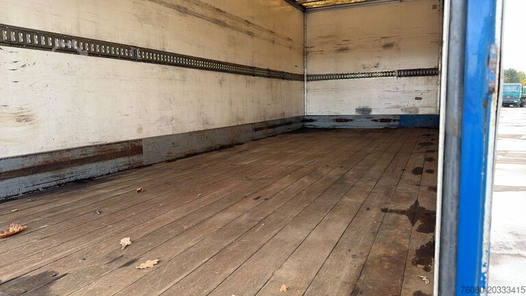 Box body DAF 45  ATI 150 (BELGIAN TRUCK / STEEL SUSP. / LAME...