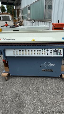 Edge banding machine HEBROCK Euro 2000