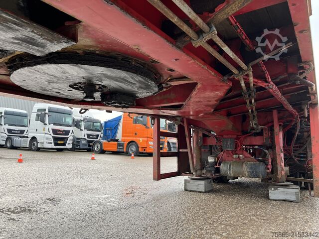 Plattformanhänger Nooteboom OVB-90-05 / 5 axle 12 Ton Hydraulic / BPW Drum ...