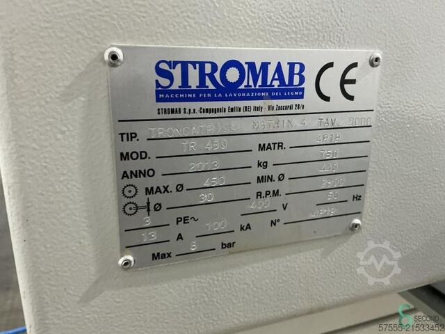 Optimierkappsägen  Stromab TR 450 2013 Stromab TR 450