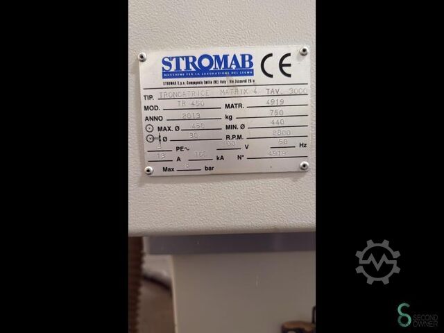 Optimierkappsägen  Stromab TR 450 2013 Stromab TR 450