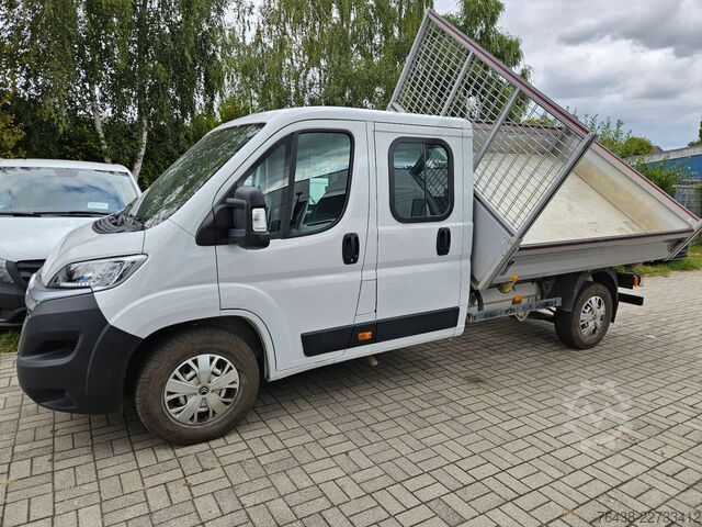 Transporter mit Kipper Citroën Jumper 35 HEAVY KIPPER 3,0tAHK TÜV ÖL BREMSENneu