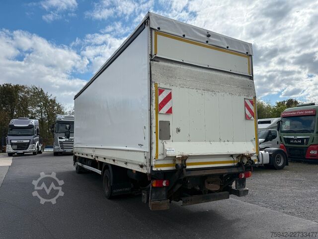 Transporter mit Pritsche & Plane DAF LF 220 FA KLIMA BLATT/LUFT 7,3m KAMERA
