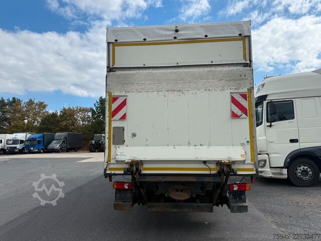 Transporter mit Pritsche & Plane DAF LF 220 FA KLIMA BLATT/LUFT 7,3m KAMERA