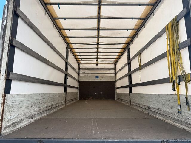 Transporter mit Pritsche & Plane DAF LF 220 FA KLIMA BLATT/LUFT 7,3m KAMERA