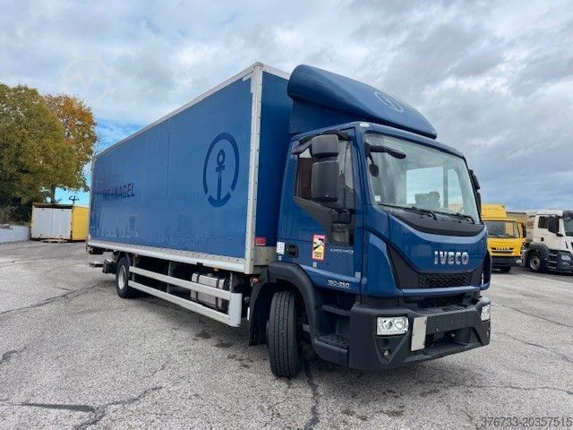 Box truck IVECO ML160E25/P E6C Klima Koffer 8,49 mtr.