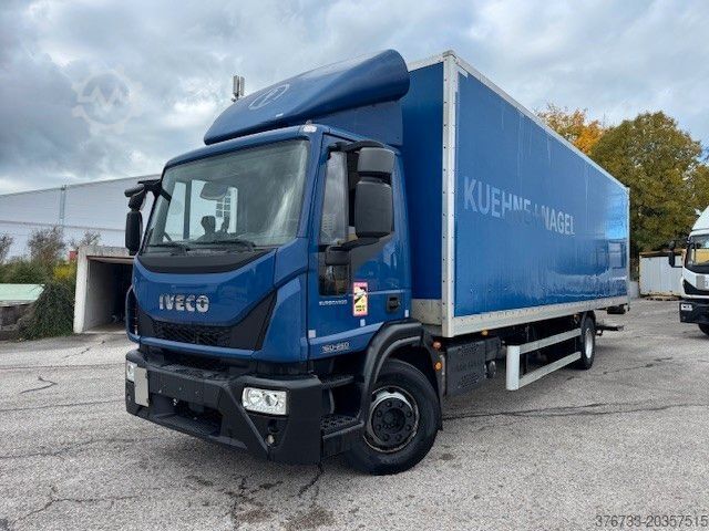 Box truck IVECO ML160E25/P E6C Klima Koffer 8,49 mtr.